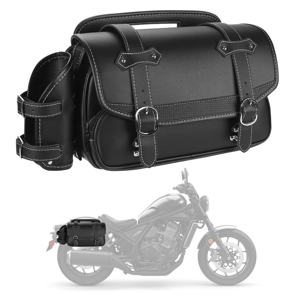 Amazon.co.jp: に適合する W400 W650 W800 サイドバッグ 9L オートバイ